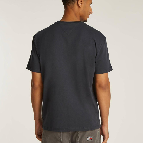 Tommy Hilfiger Ανδρική κοντομάνικη μπλούζα Gold Linear Logo Tee